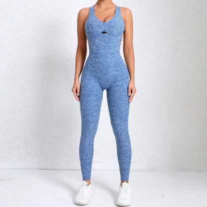 Onepiece Jumpsuit Crossback