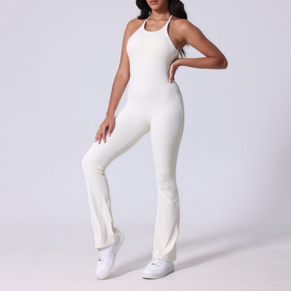 Onepiece Jumpsuit Bootcut Rückenfrei